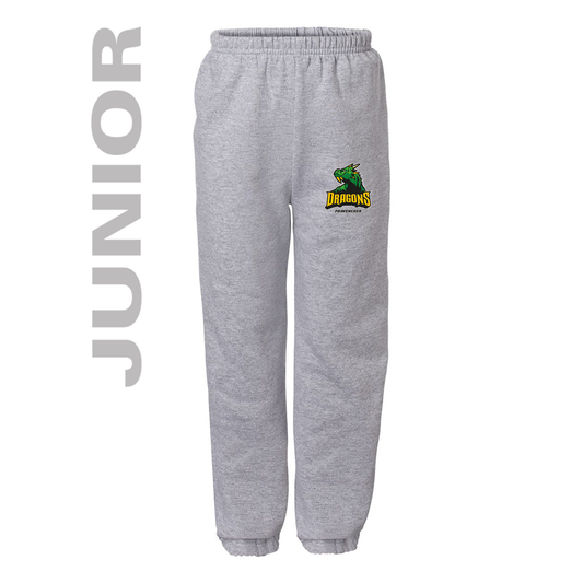 Pantalon long unisexe sans poche JUNIOR - DRAGONS imprimé sur la cuisse
