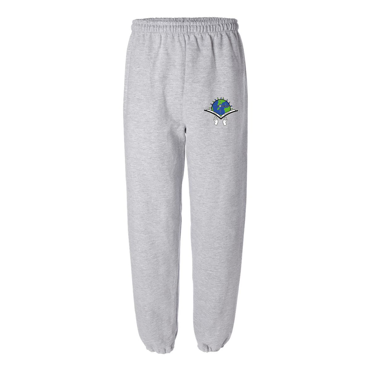 Pantalon long unisexe sans poche - ÉCOLE PROVENCHER imprimé sur la cuisse