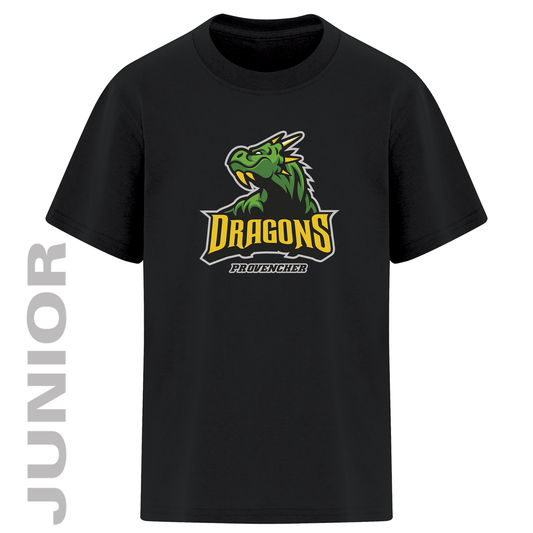 T-Shirt unisexe JUNIOR - DRAGONS imprimé au devant