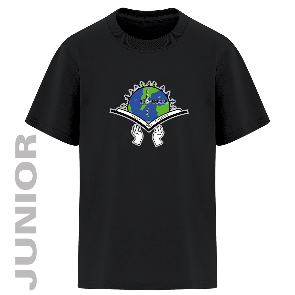 T-Shirt unisexe JUNIOR - ÉCOLE PROVENCHER imprimé au devant