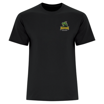 T-Shirt unisexe -  DRAGONS imprimé au coeur