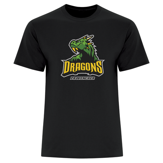 T-Shirt unisexe - DRAGONS imprimé devant