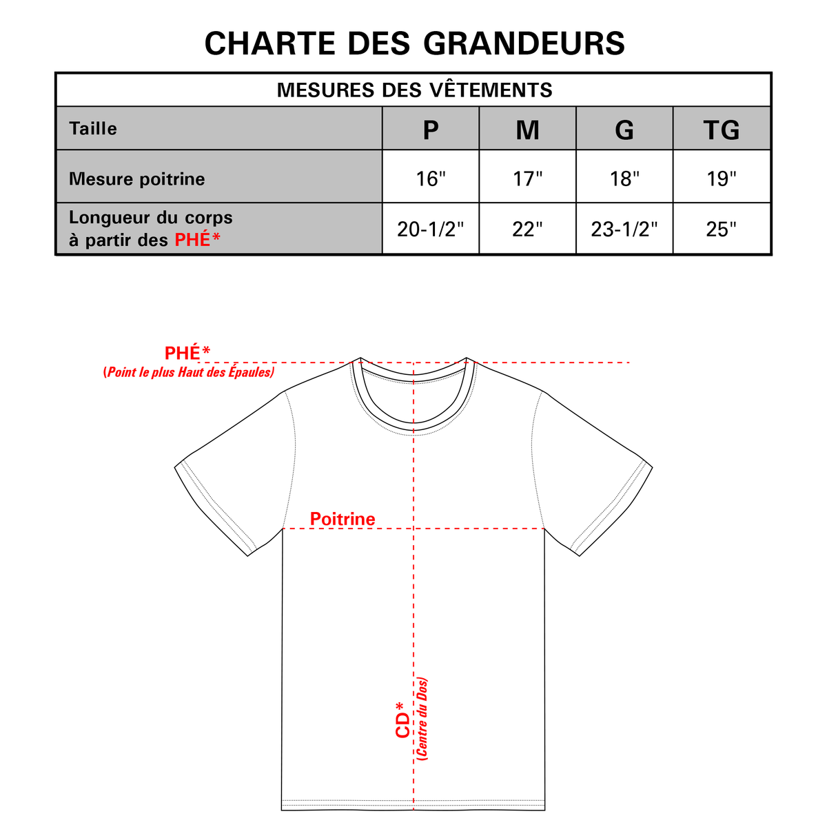 T-Shirt unisexe JUNIOR - ÉCOLE PROVENCHER imprimé au devant
