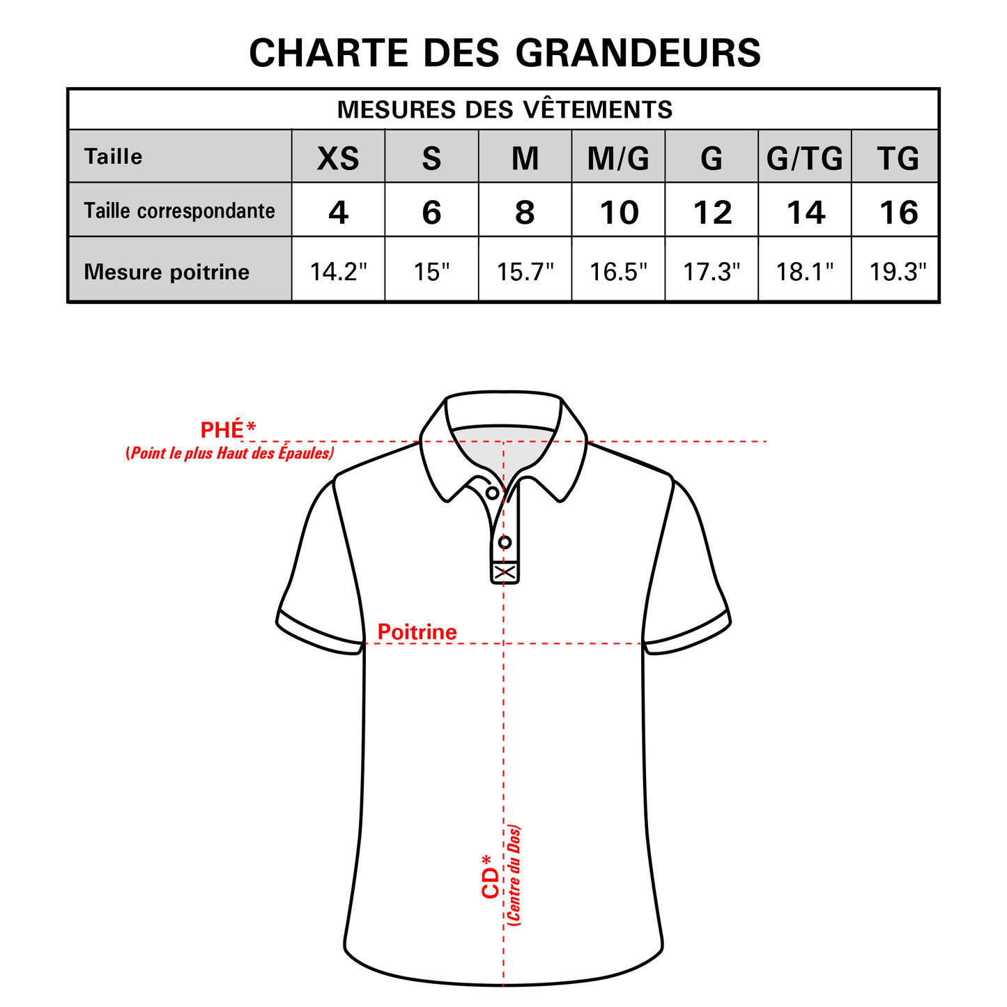 Polo manches courtes pour junior - ESSA - Broderie