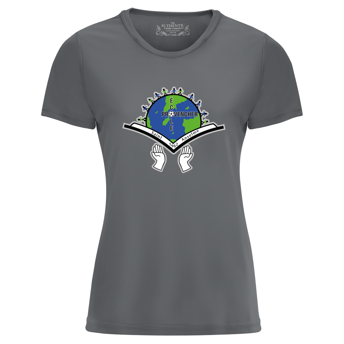 T-shirt Pro-Team femme - ÉCOLE PROVENCHER imprimé devant
