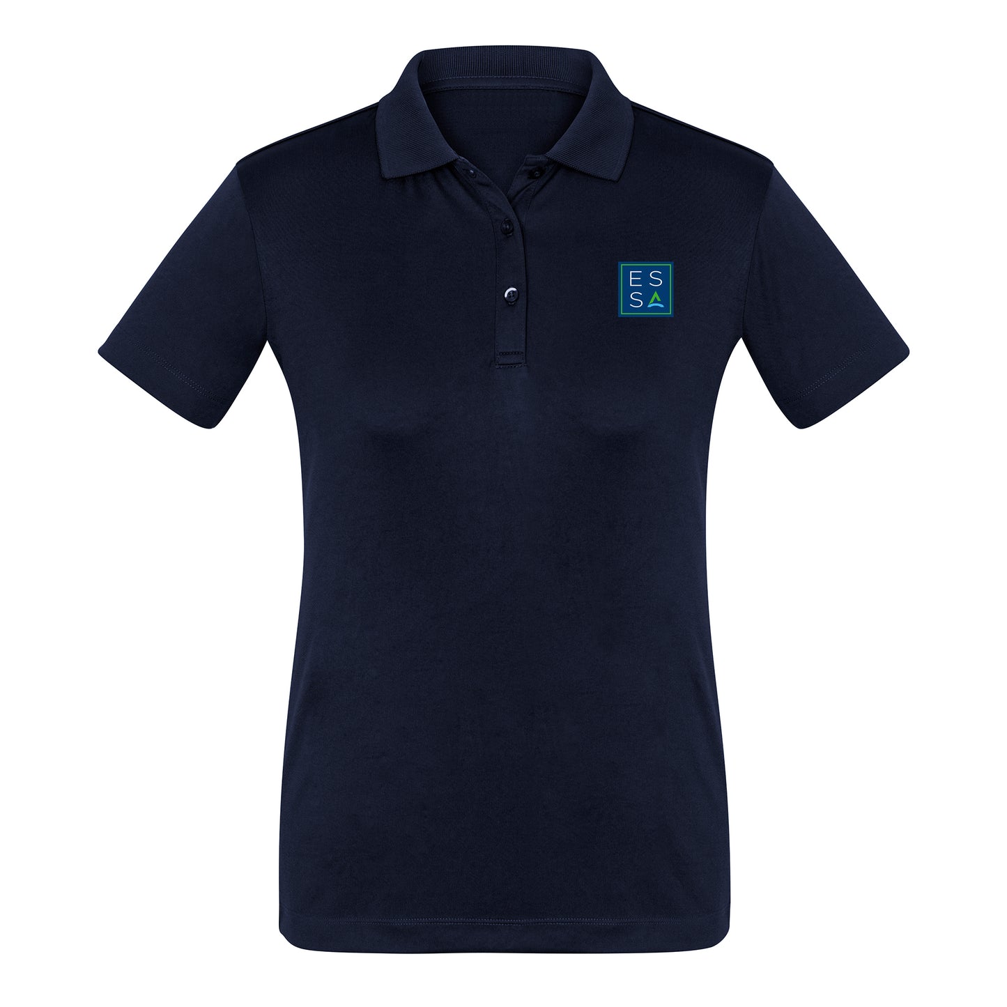 Polo manches courtes pour femme - ESSA - Broderie