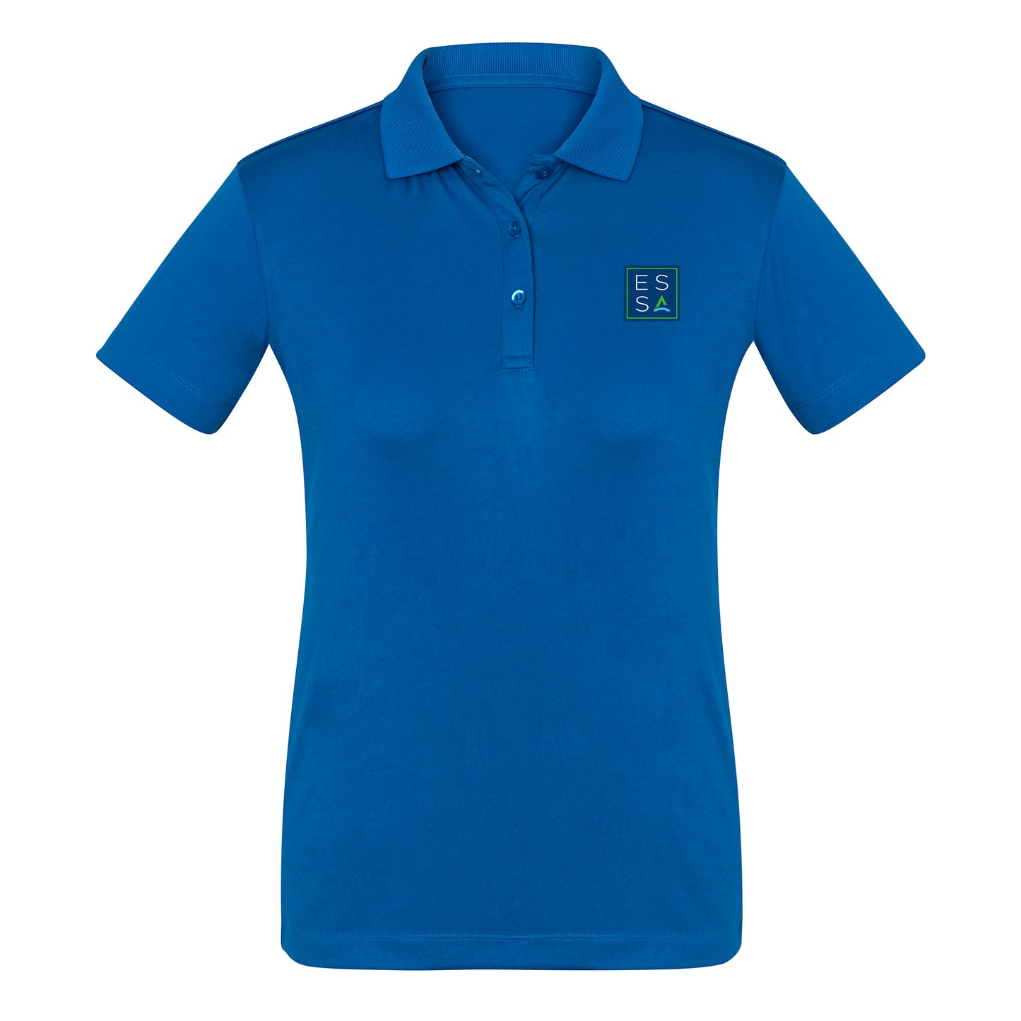 Polo manches courtes pour femme - ESSA - Broderie