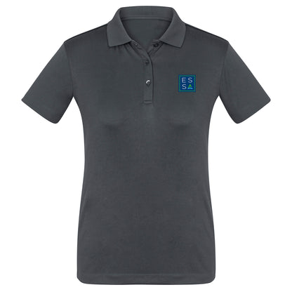 Polo manches courtes pour femme - ESSA - Broderie