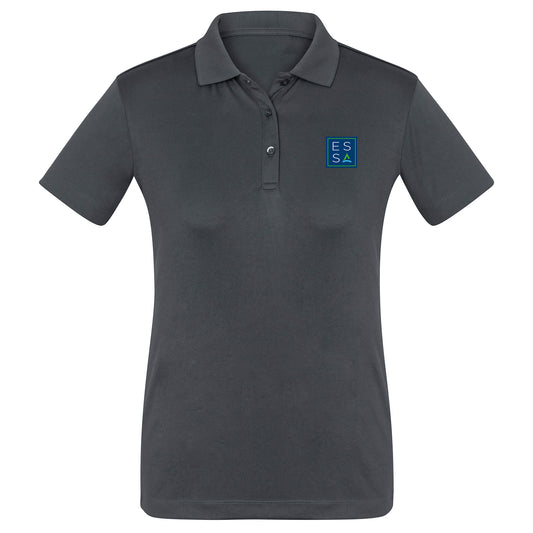 Polo manches courtes pour femme - ESSA - Broderie