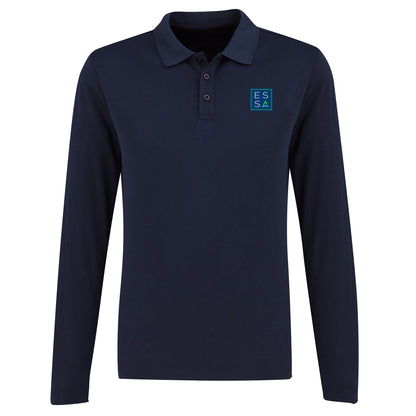 Polo manches longues  unisexe - ESSA - Broderie
