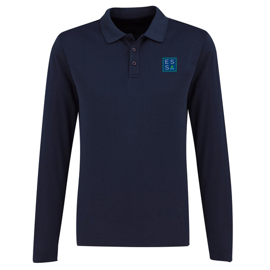 Polo manches longues  unisexe - ESSA - Broderie