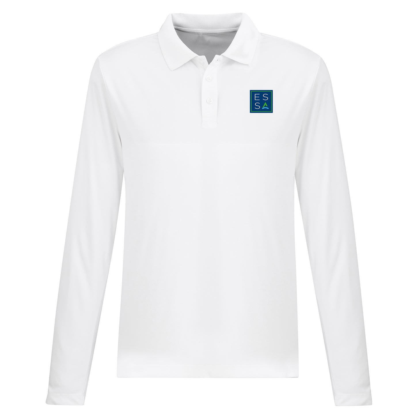 Polo manches longues  unisexe - ESSA - Broderie