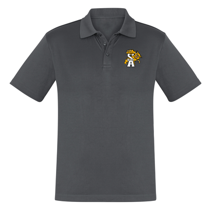 Polo manches courtes pour homme - LYNX- Écusson