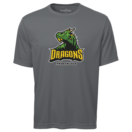 T-shirt Pro-Team unisexe - DRAGONS imprimé au devant