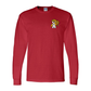 T-Shirt manches longues unisexe - logo au coeur