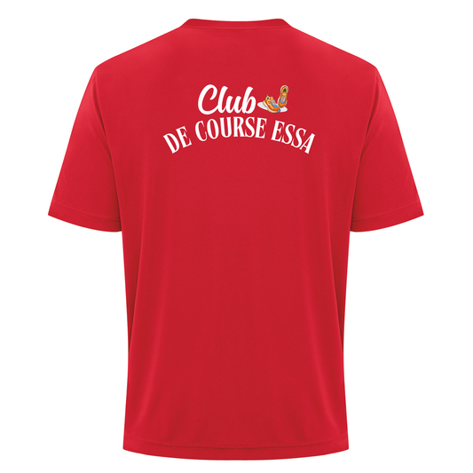 T-shirt unisexe Pro-Team 100% polyester - Club de course LYNX imprimé