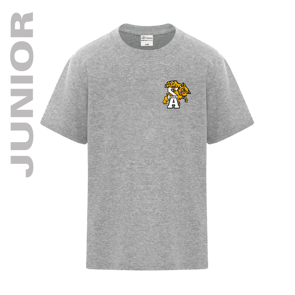 T-Shirt unisexe - JUNIOR (ENFANTS) - LYNX imprimé au coeur