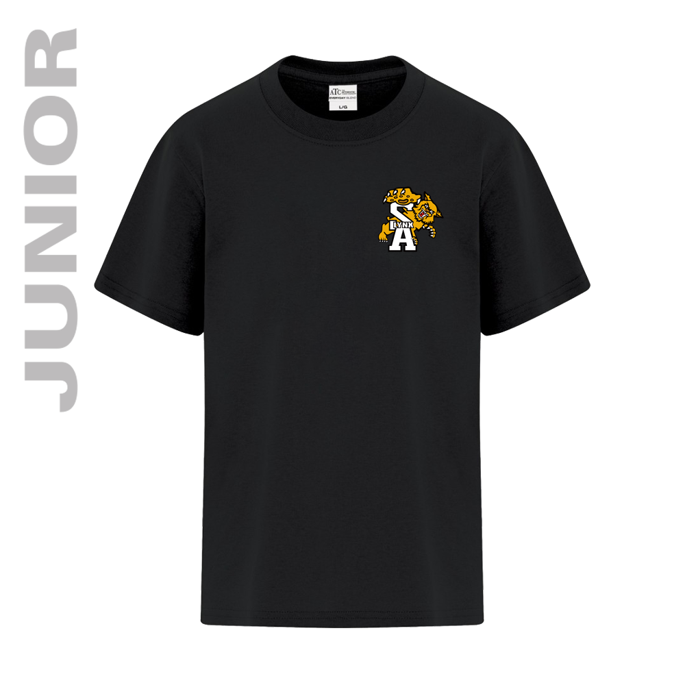 T-Shirt unisexe - JUNIOR (ENFANTS) - LYNX imprimé au coeur