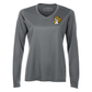 T-shirt manches longues Pro-Team 100% polyester - Femme - Logo au coeur