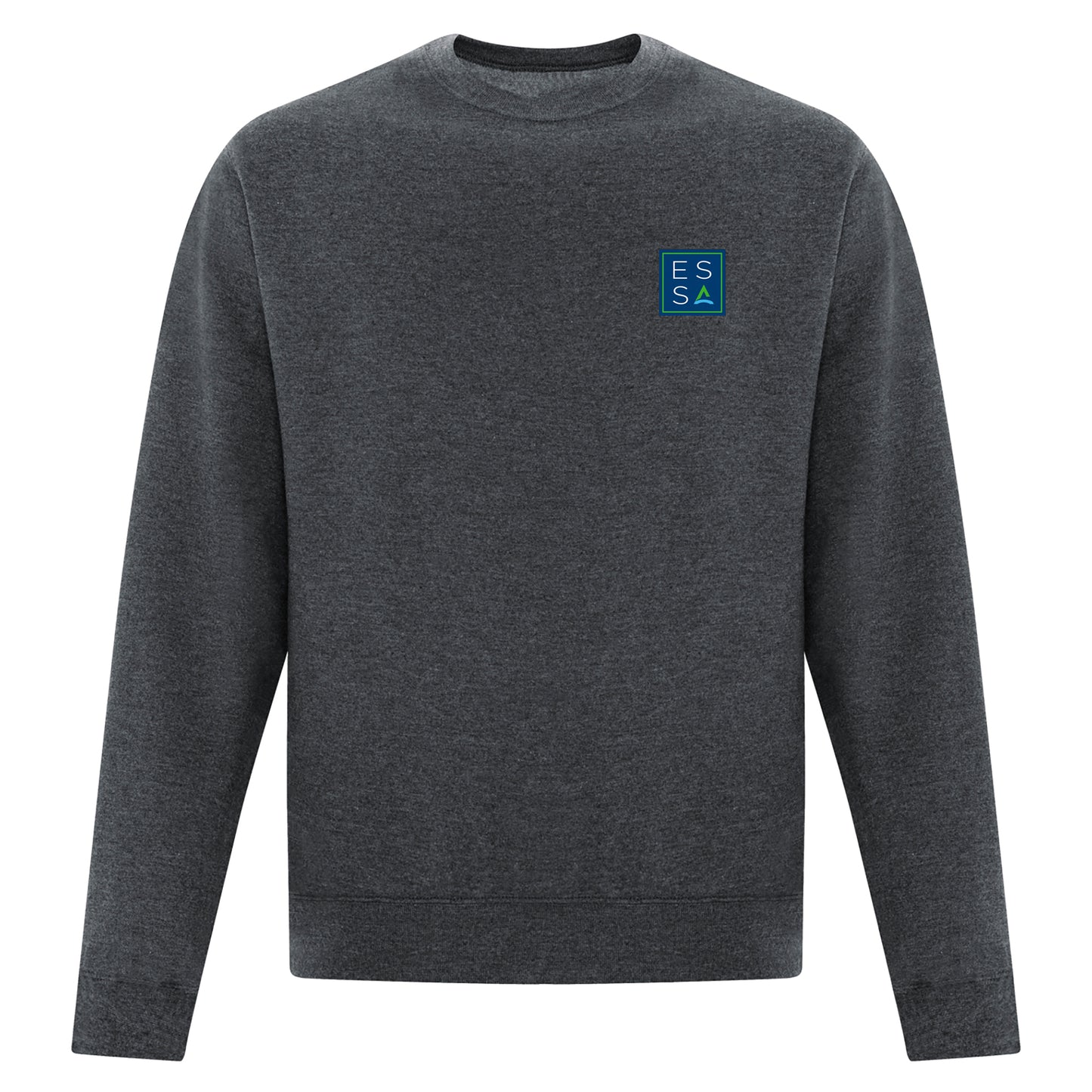 Molleton col rond unisexe - ESSA - Broderie