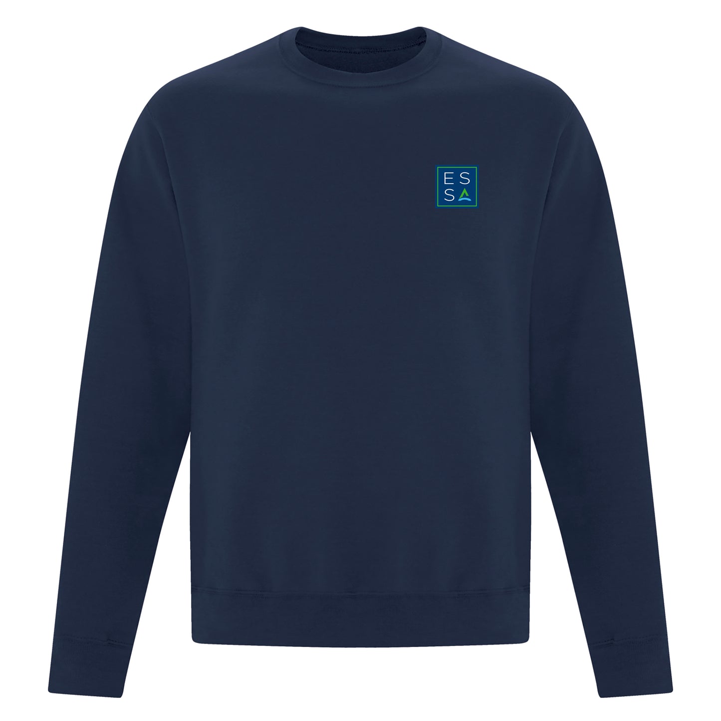 Molleton col rond unisexe - ESSA - Broderie