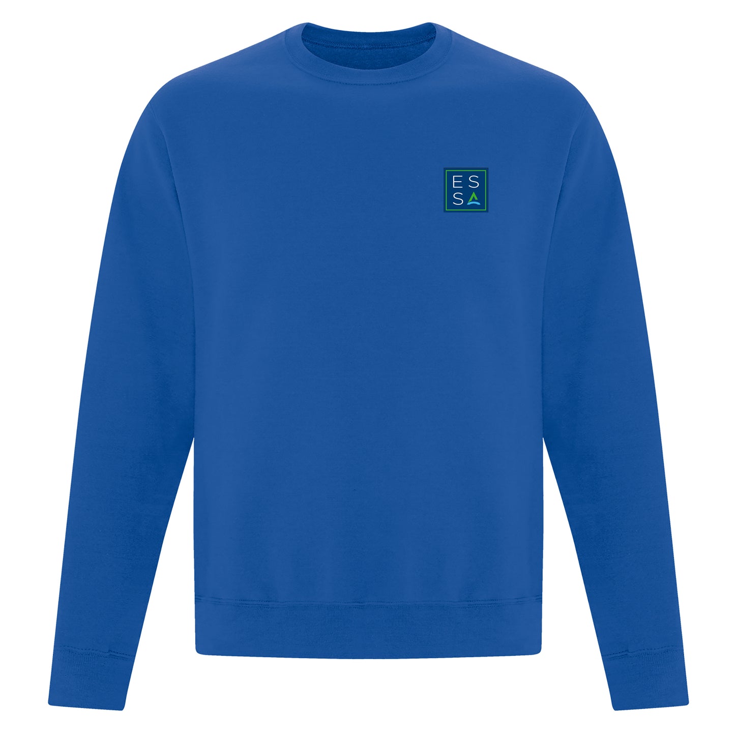 Molleton col rond unisexe - ESSA - Broderie