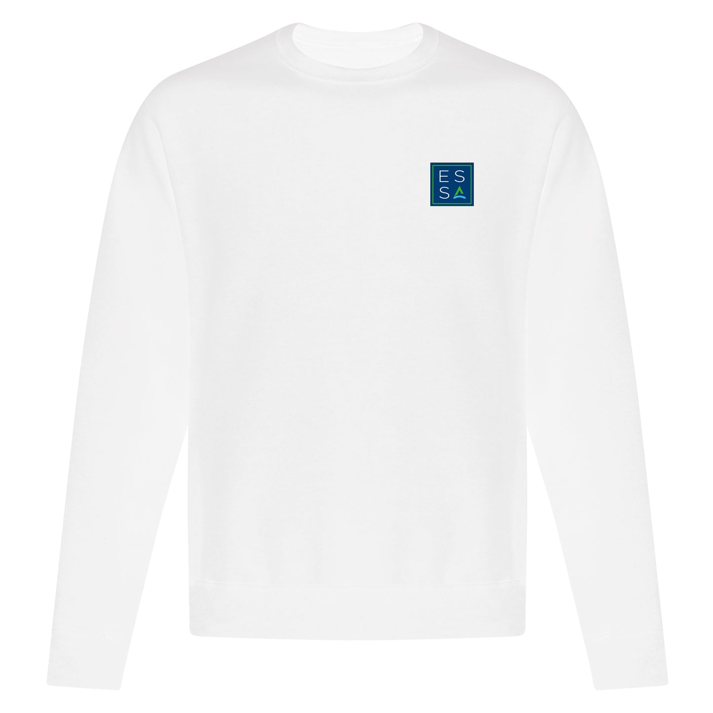 Molleton col rond unisexe - ESSA - Broderie