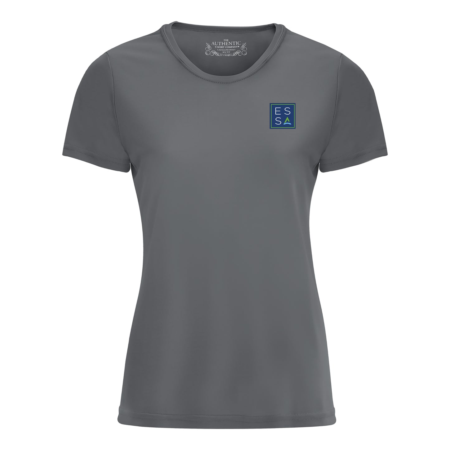 T-shirt Pro-Team 100% polyester pour femme - ESSA - Broderie