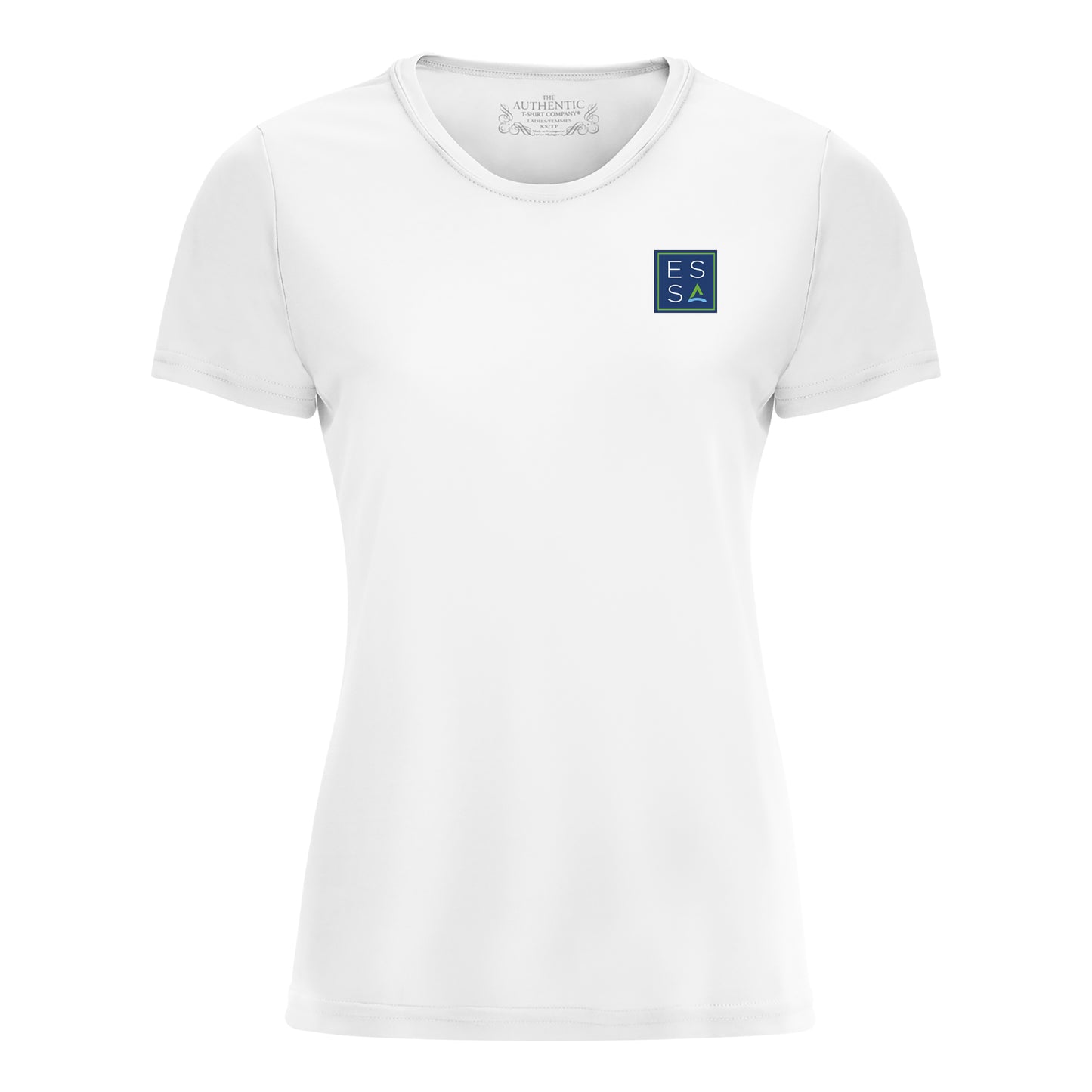 T-shirt Pro-Team 100% polyester pour femme - ESSA - Broderie